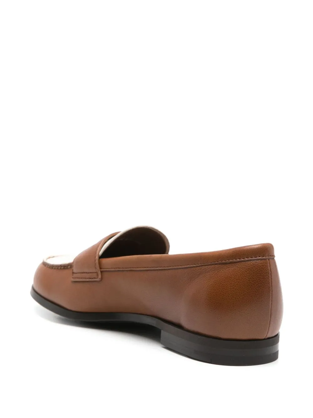 Leather loafers