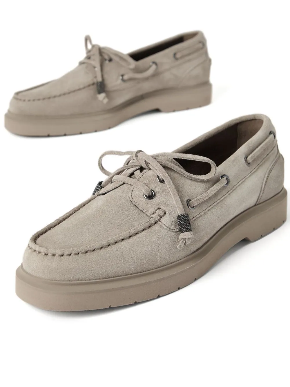 Leather loafers