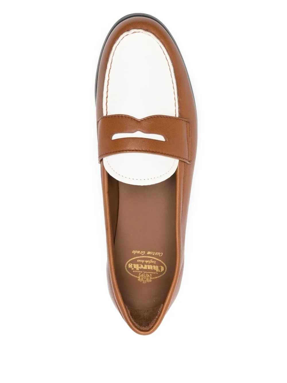 Leather loafers
