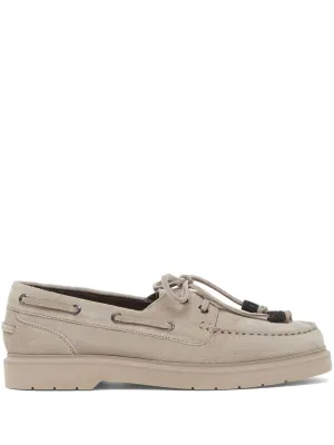 Leather loafers