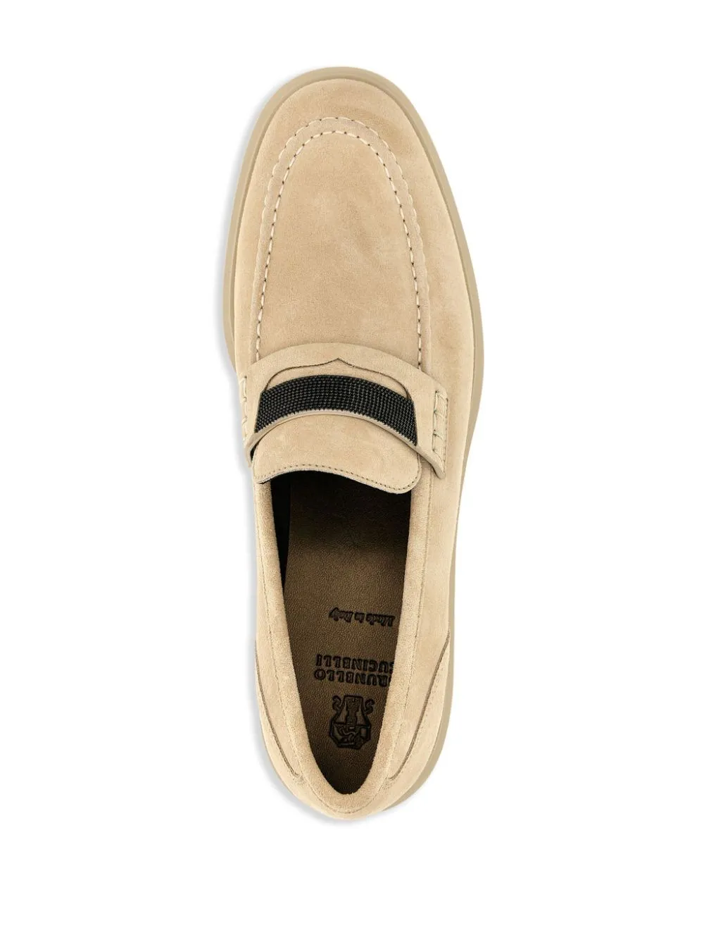 Leather loafers