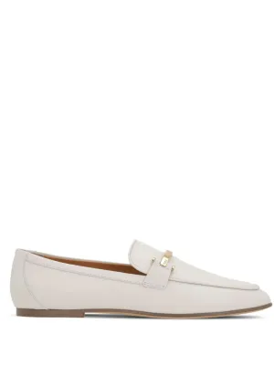 Leather loafers