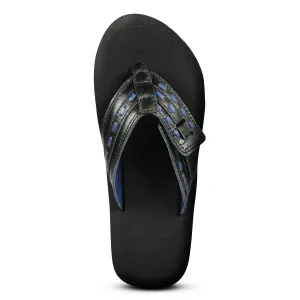 Leather Lux 11 Lightweight and Comfortable Flat Slip-Resistant Slippers For Men's