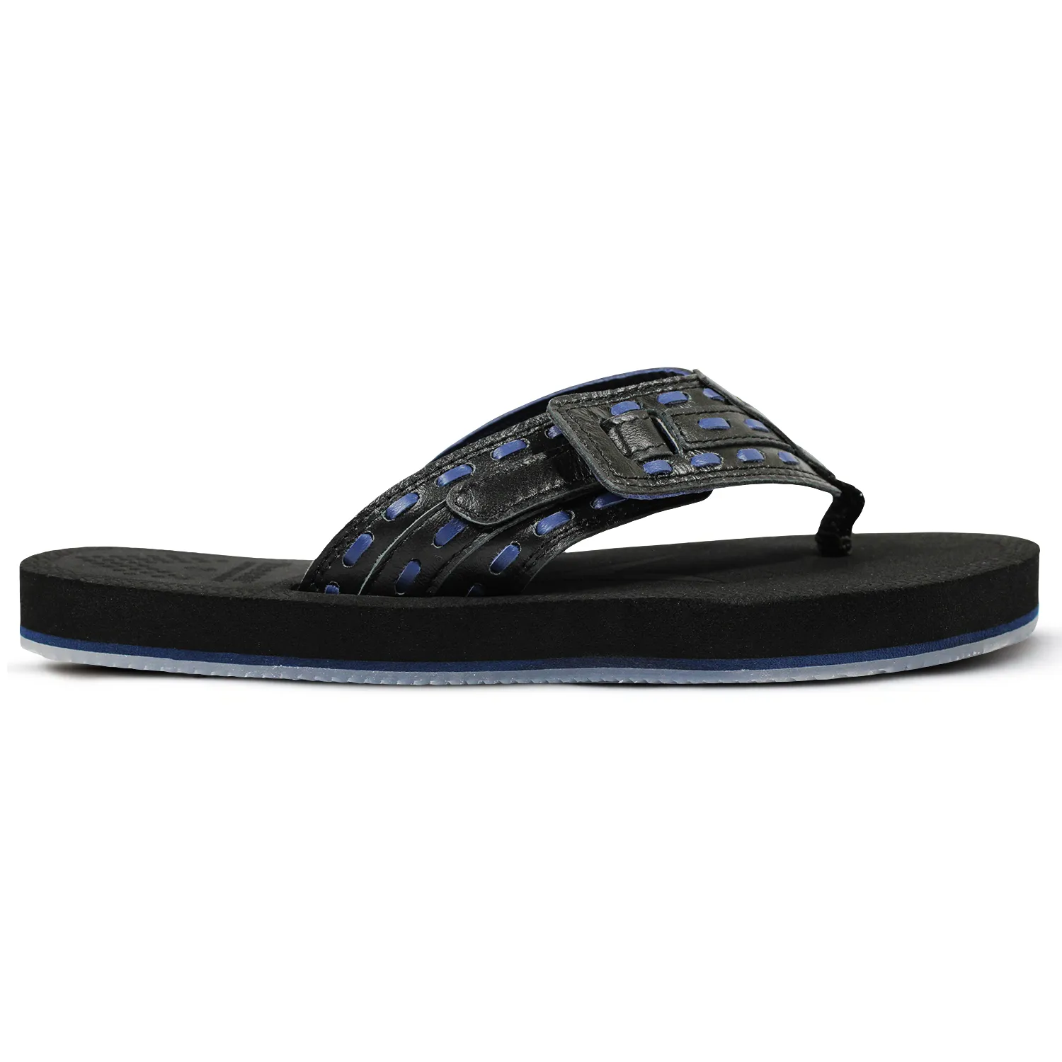 Leather Lux 11 Lightweight and Comfortable Flat Slip-Resistant Slippers For Men's