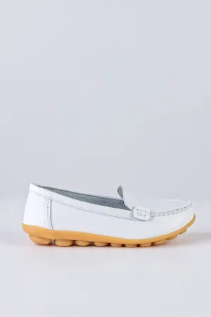 Leather moccasins