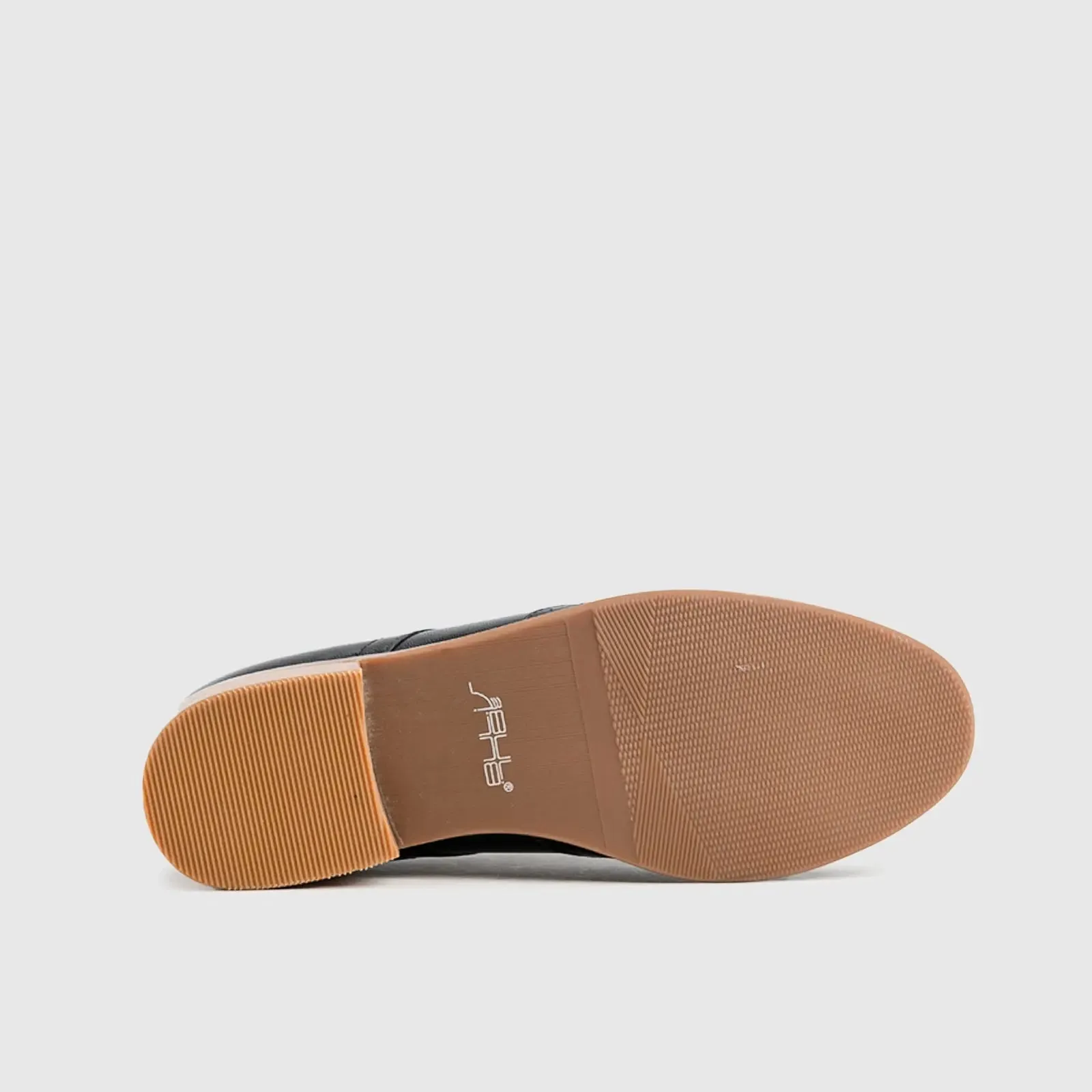 Leather Oxfords Black HA001