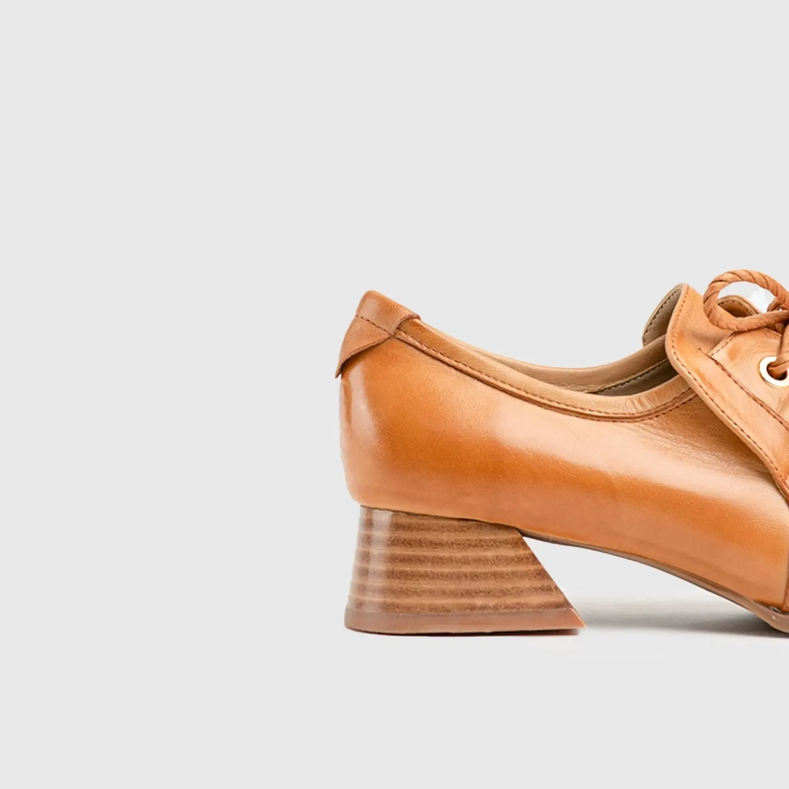 Leather Oxfords Brown HA012