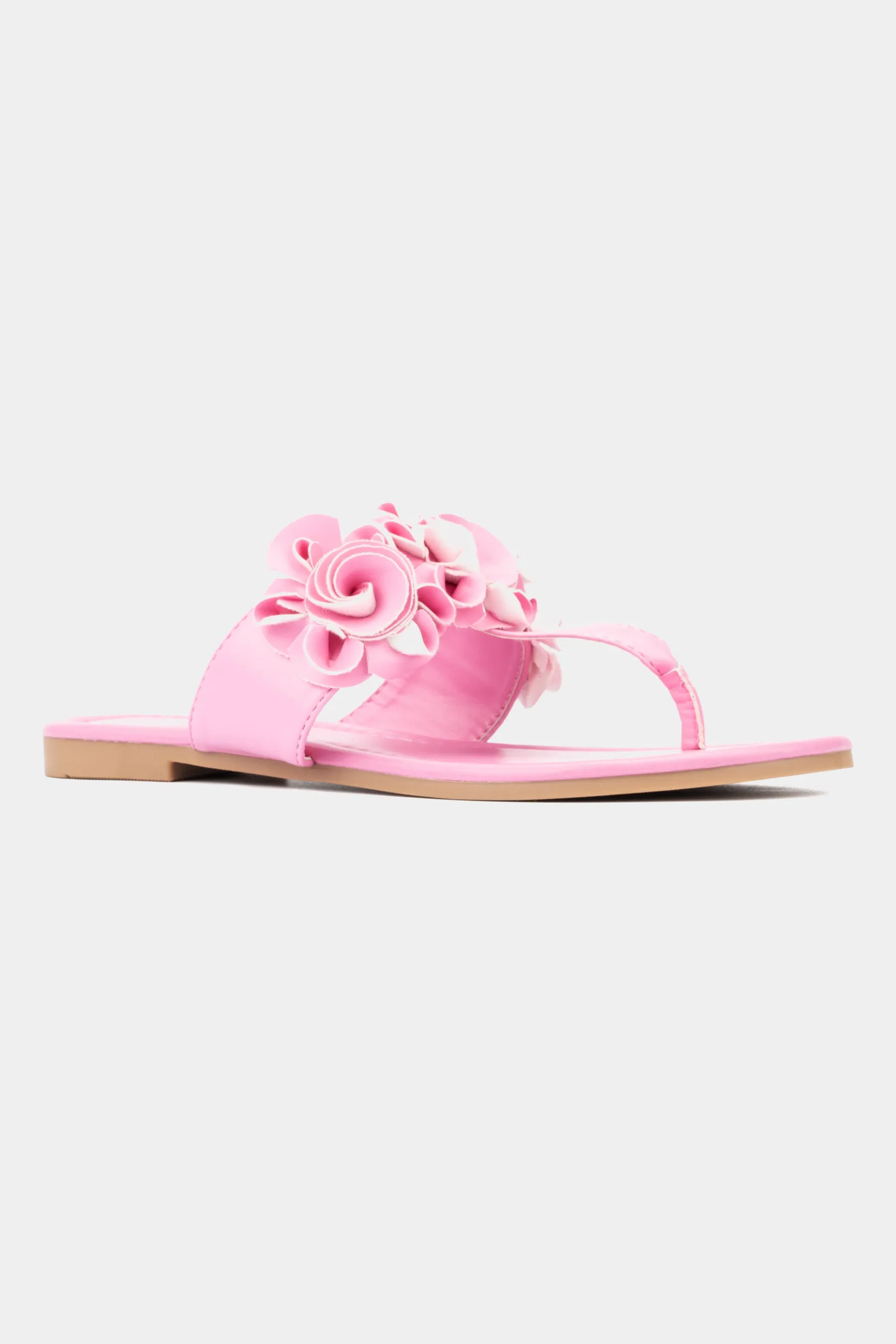 Liana Floral T-Strap Flip Flop
