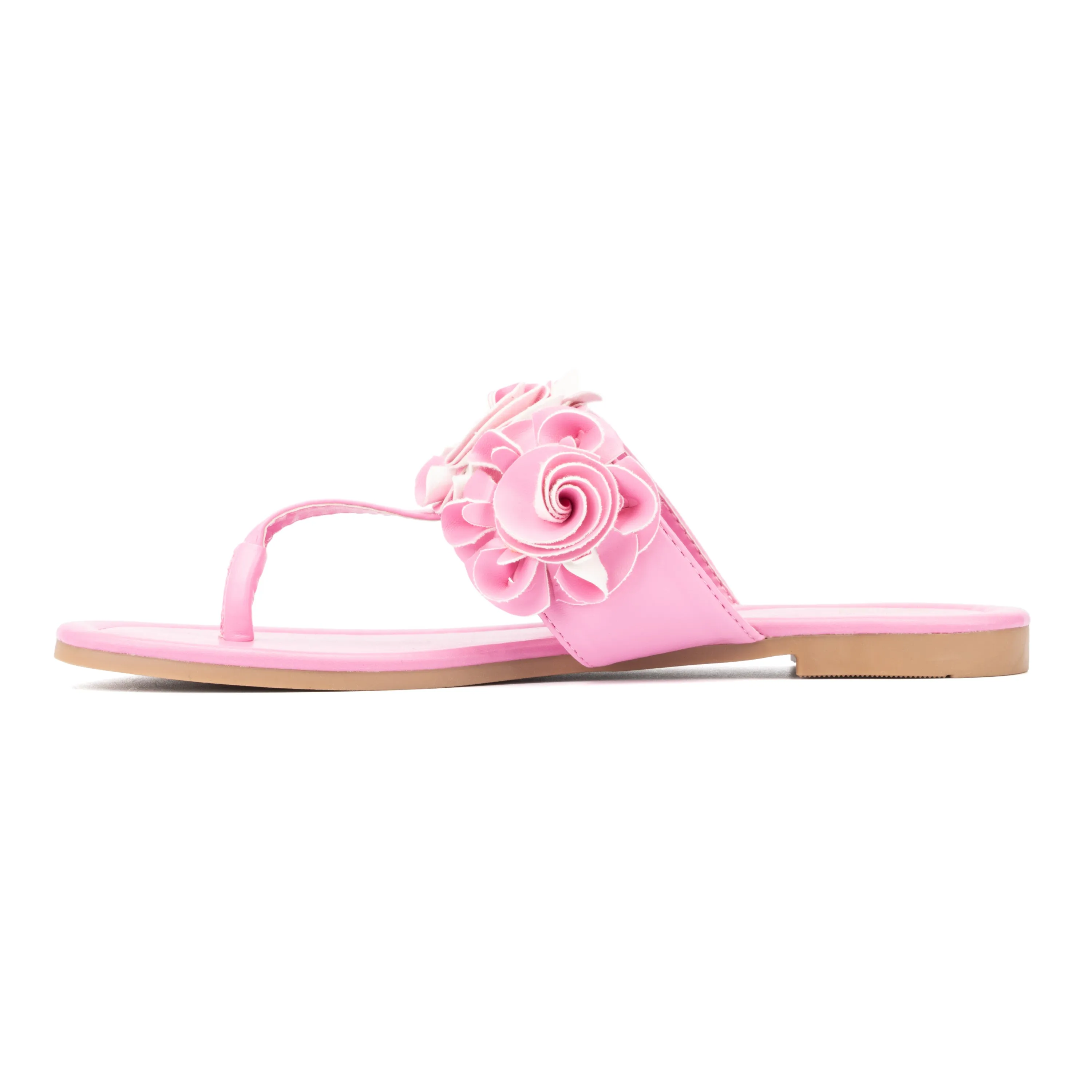 Liana Floral T-Strap Flip Flop