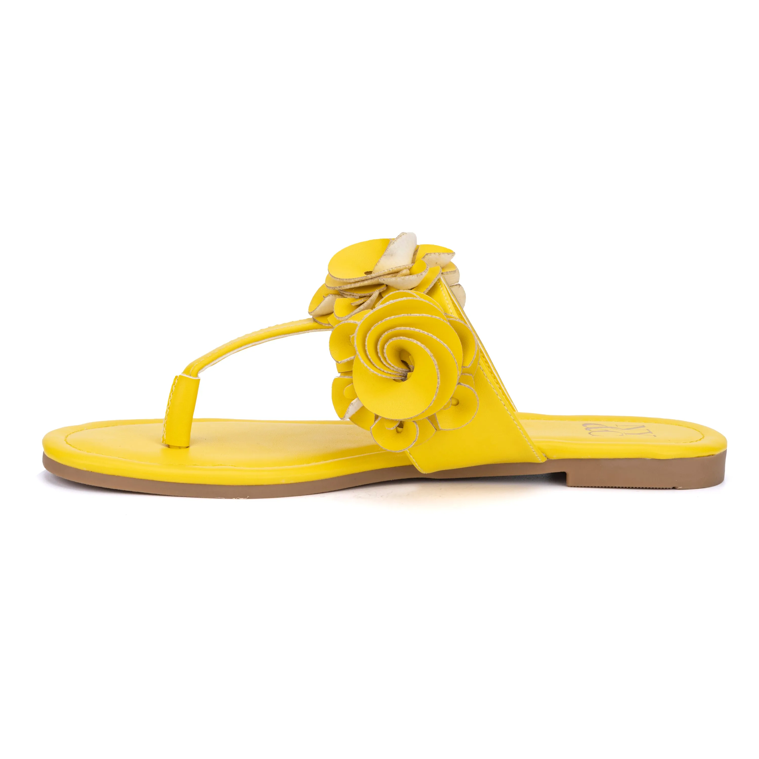 Liana Floral T-Strap Flip Flop