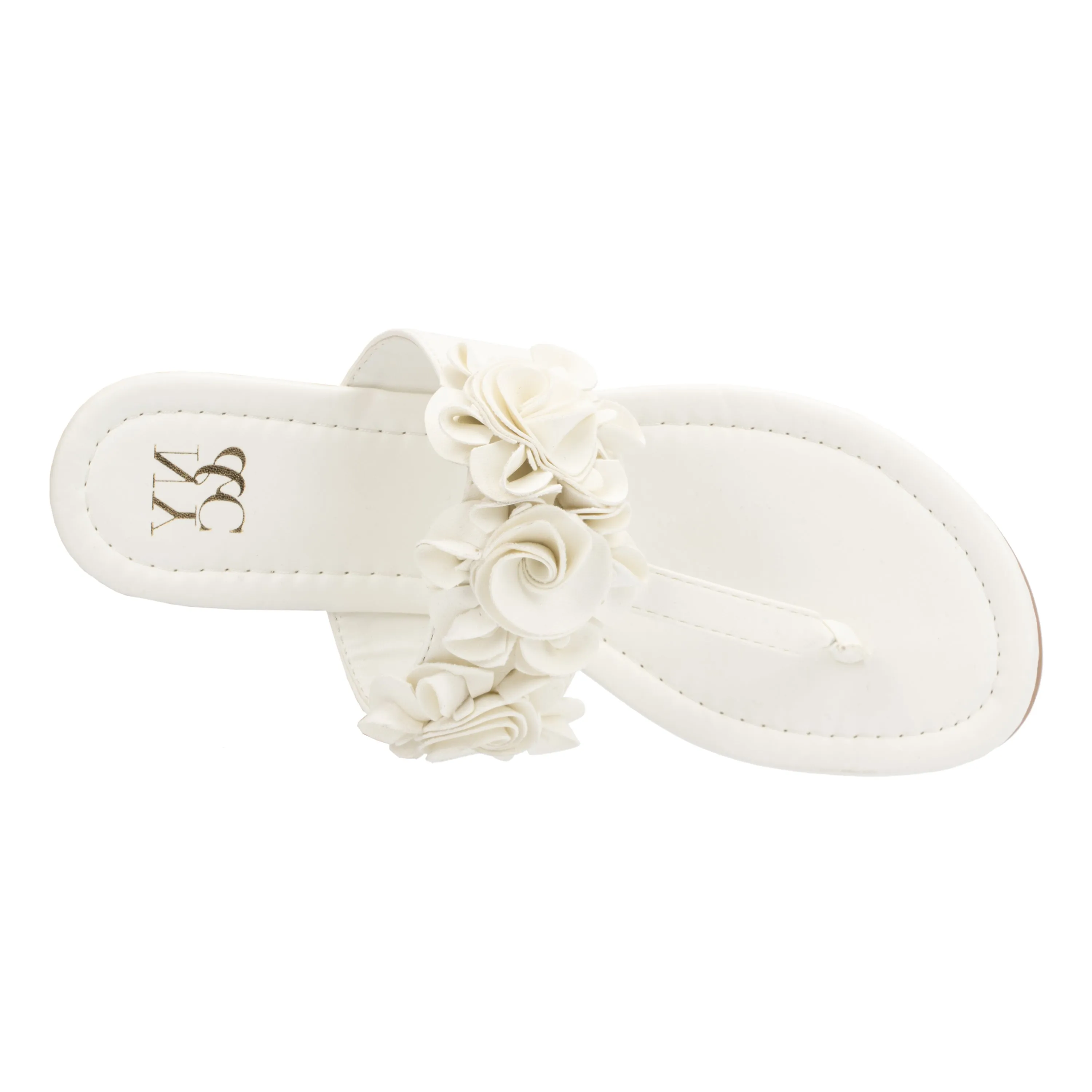 Liana Floral T-Strap Flip Flop