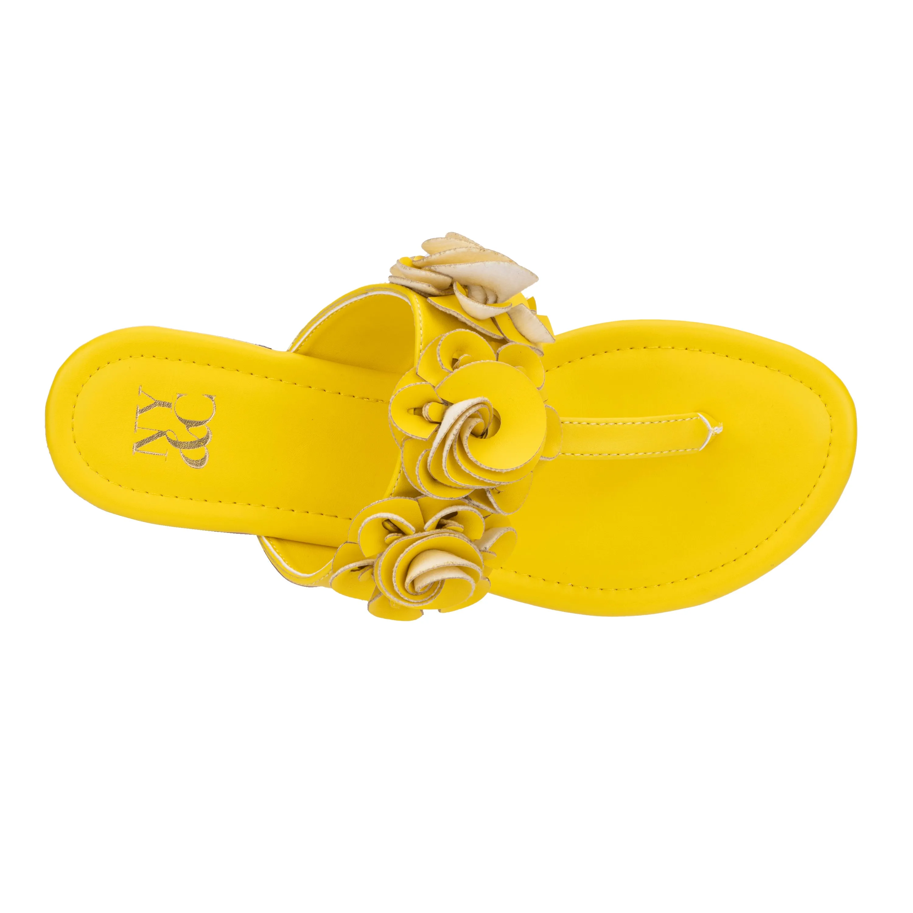 Liana Floral T-Strap Flip Flop