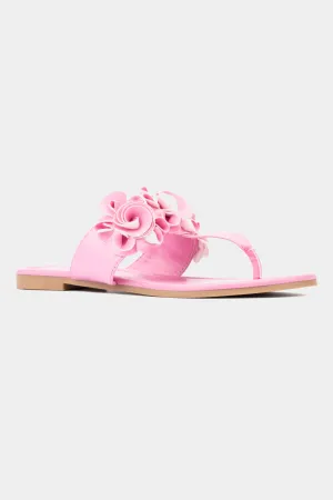 Liana Floral T-Strap Flip Flop