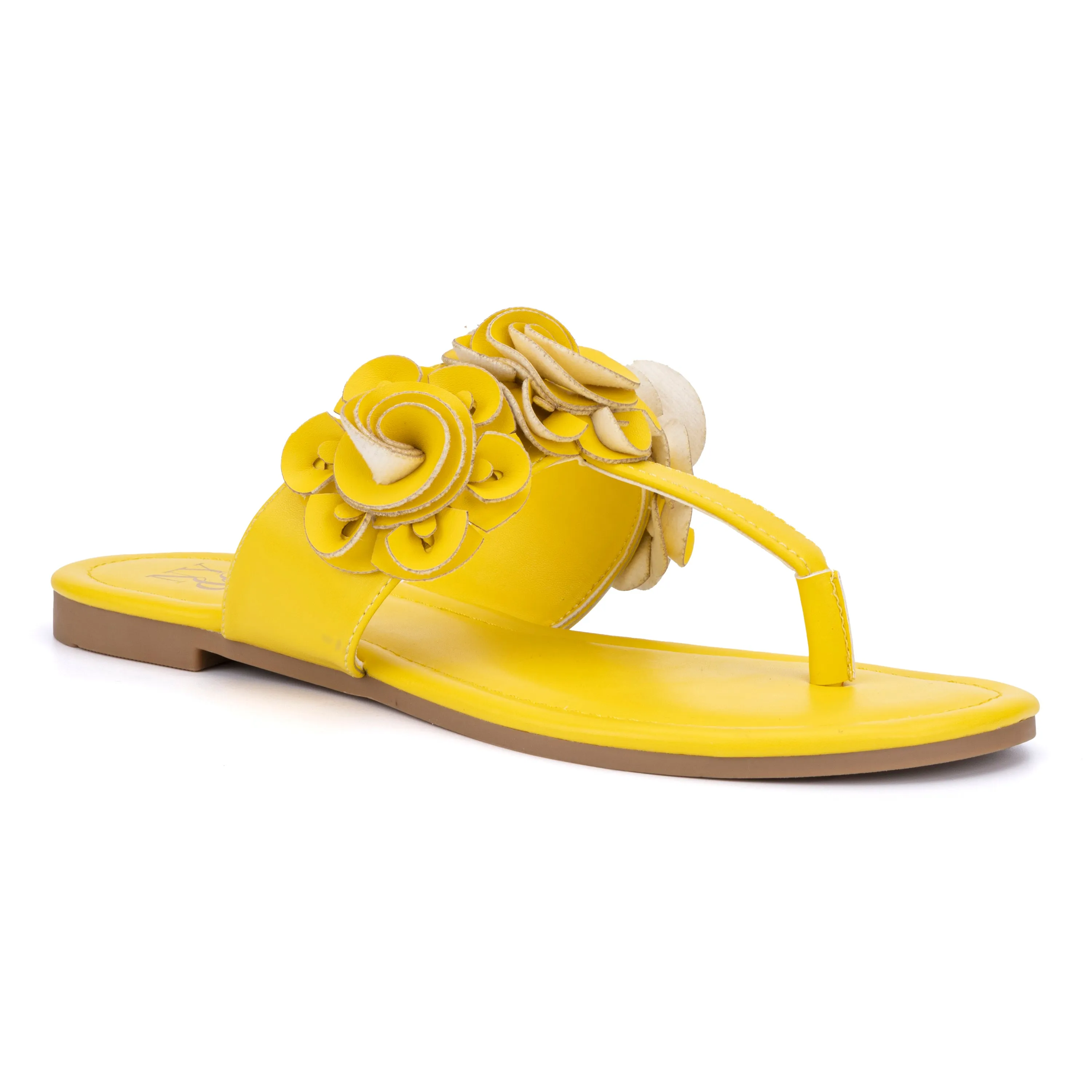 Liana Floral T-Strap Flip Flop