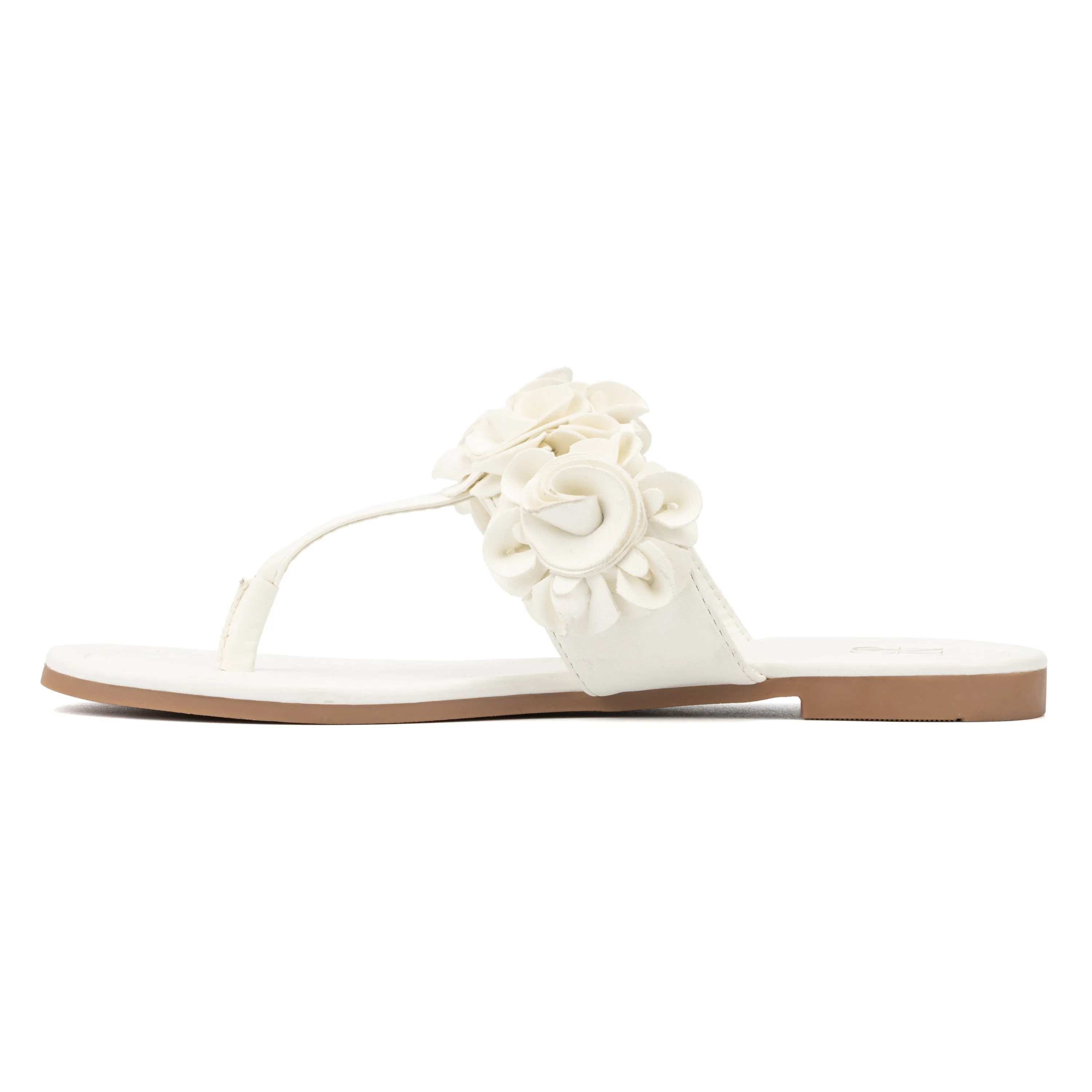 Liana Floral T-Strap Flip Flop