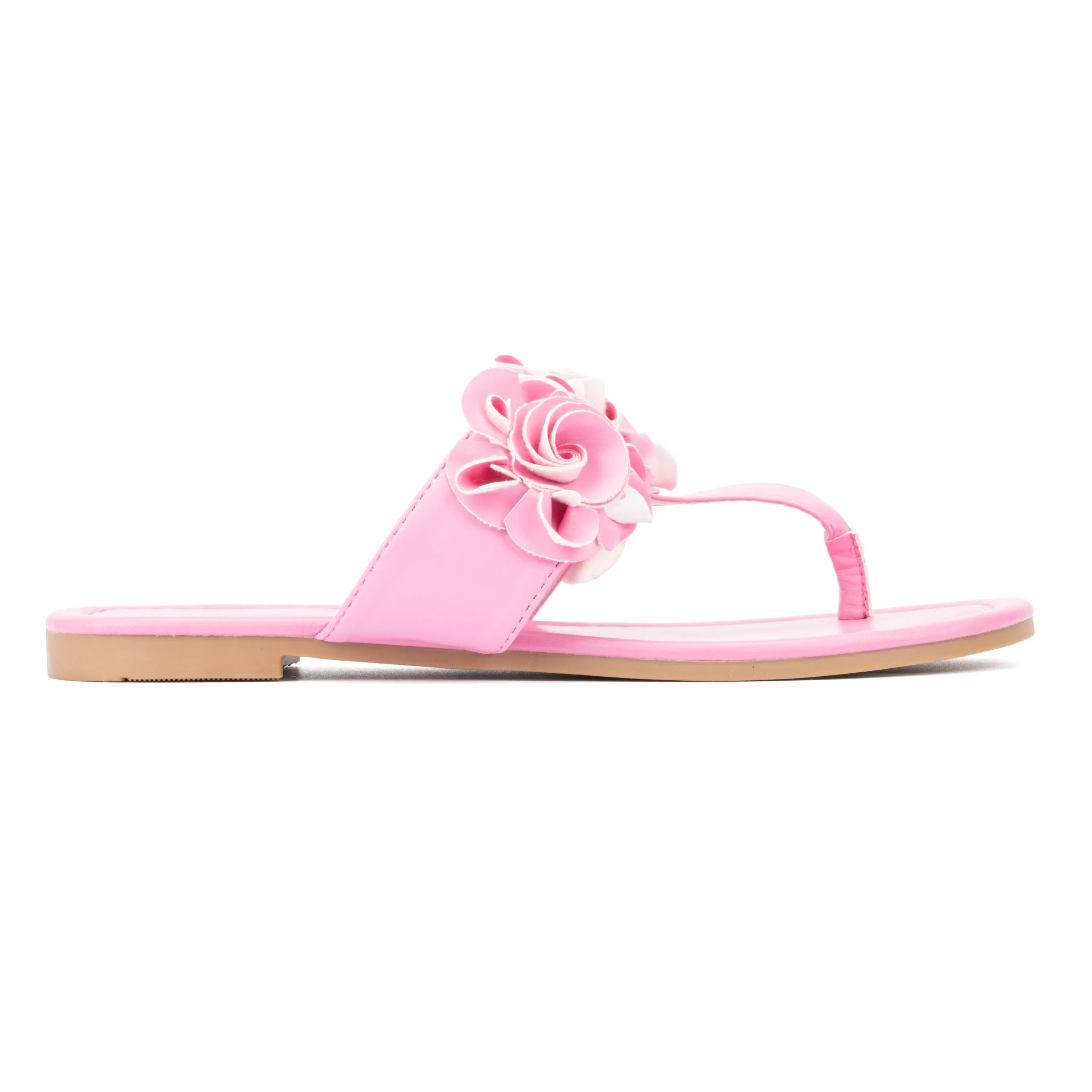 Liana Floral T-Strap Flip Flop