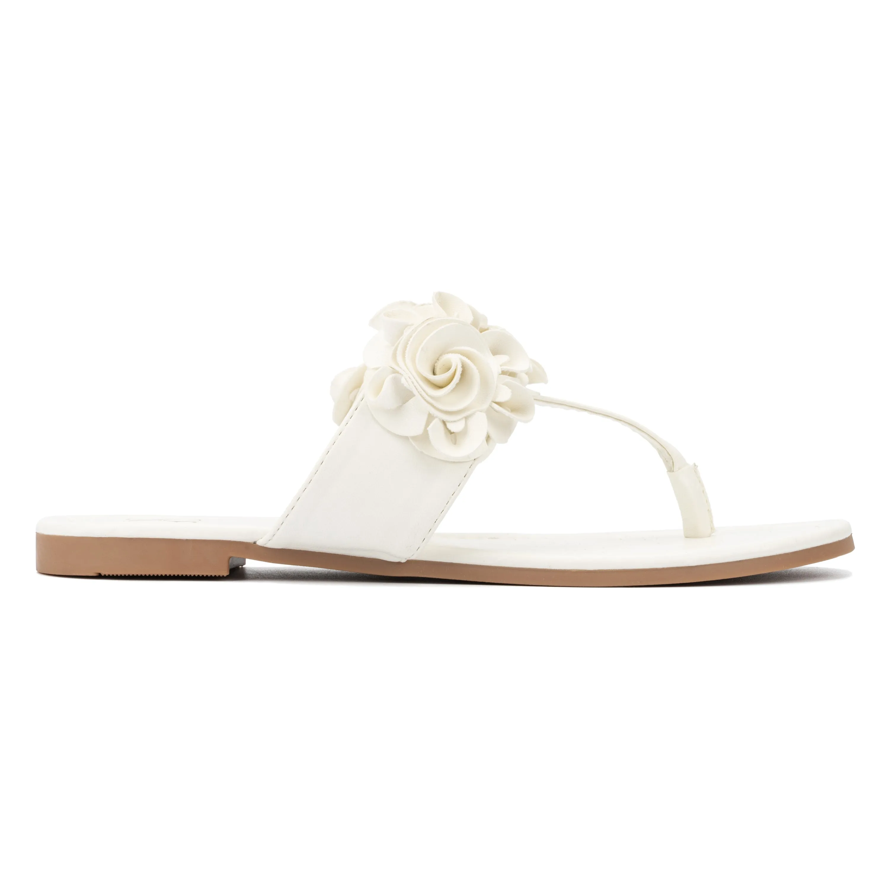 Liana Floral T-Strap Flip Flop