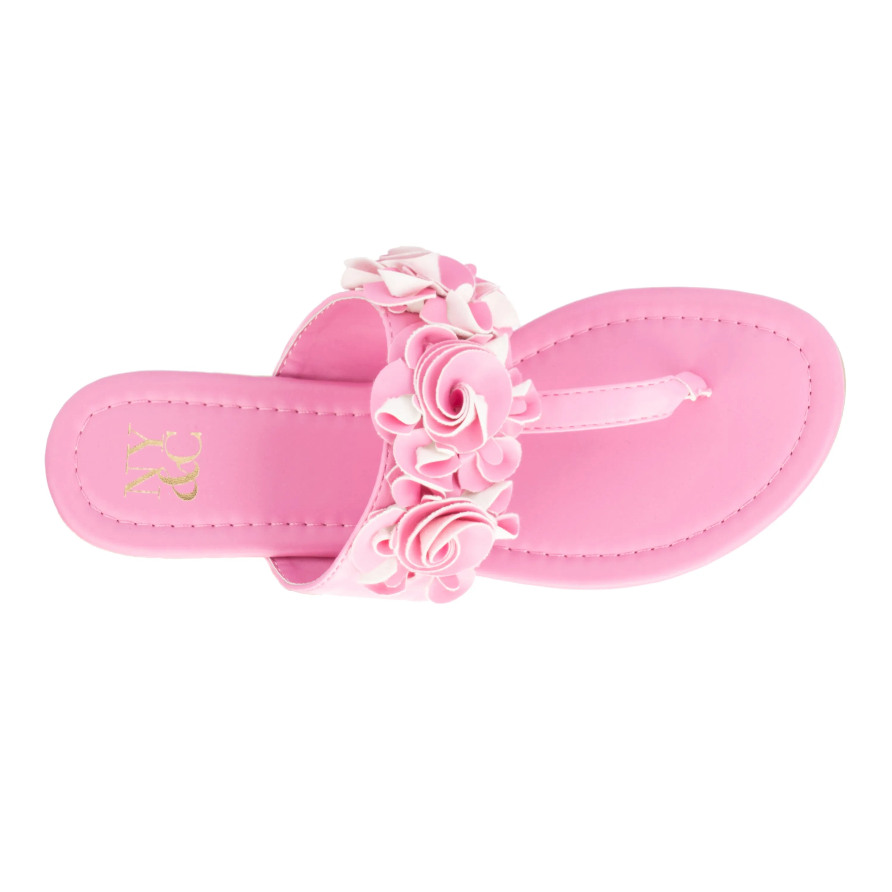 Liana Floral T-Strap Flip Flop