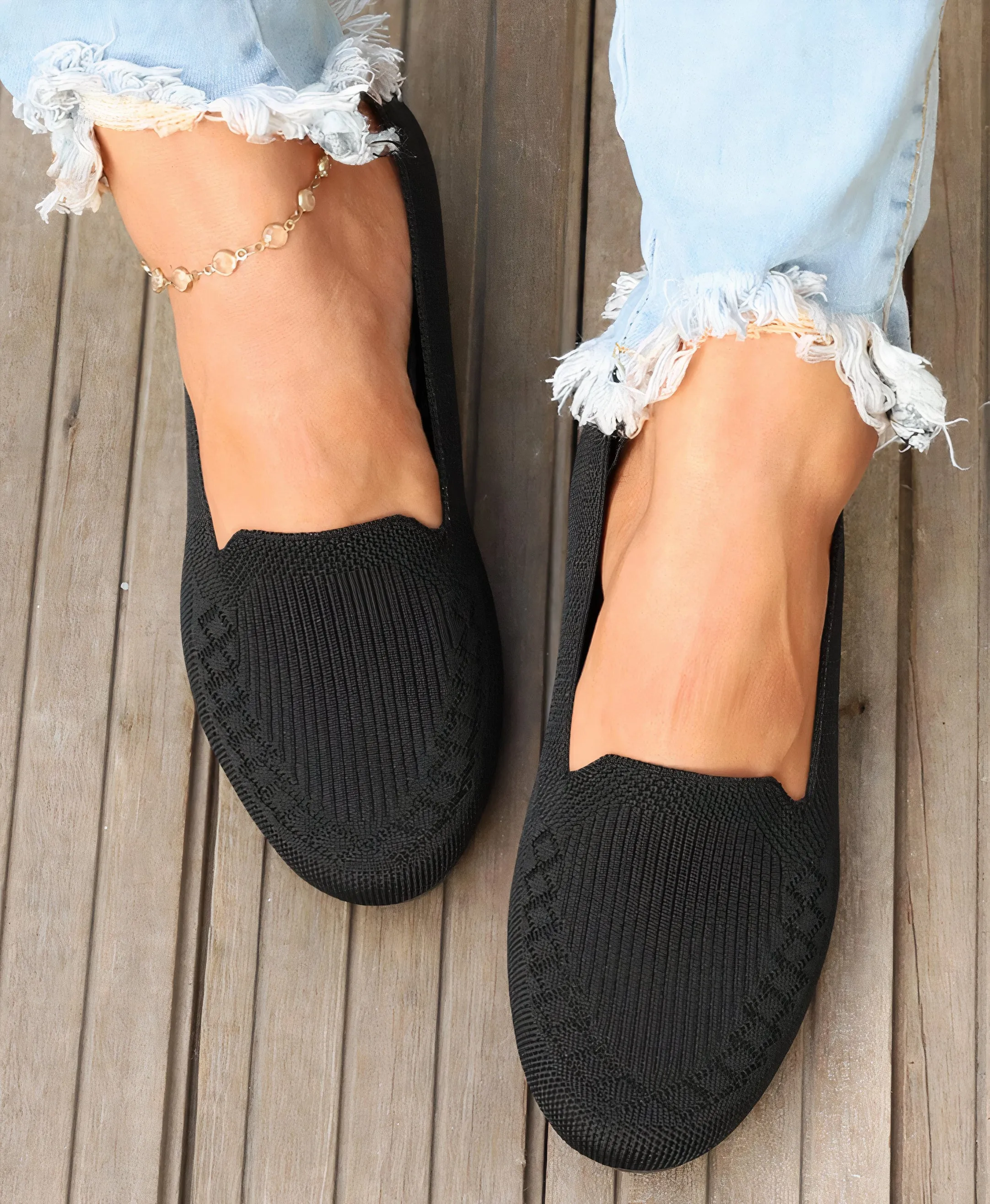 Lillian Mesh Loafers