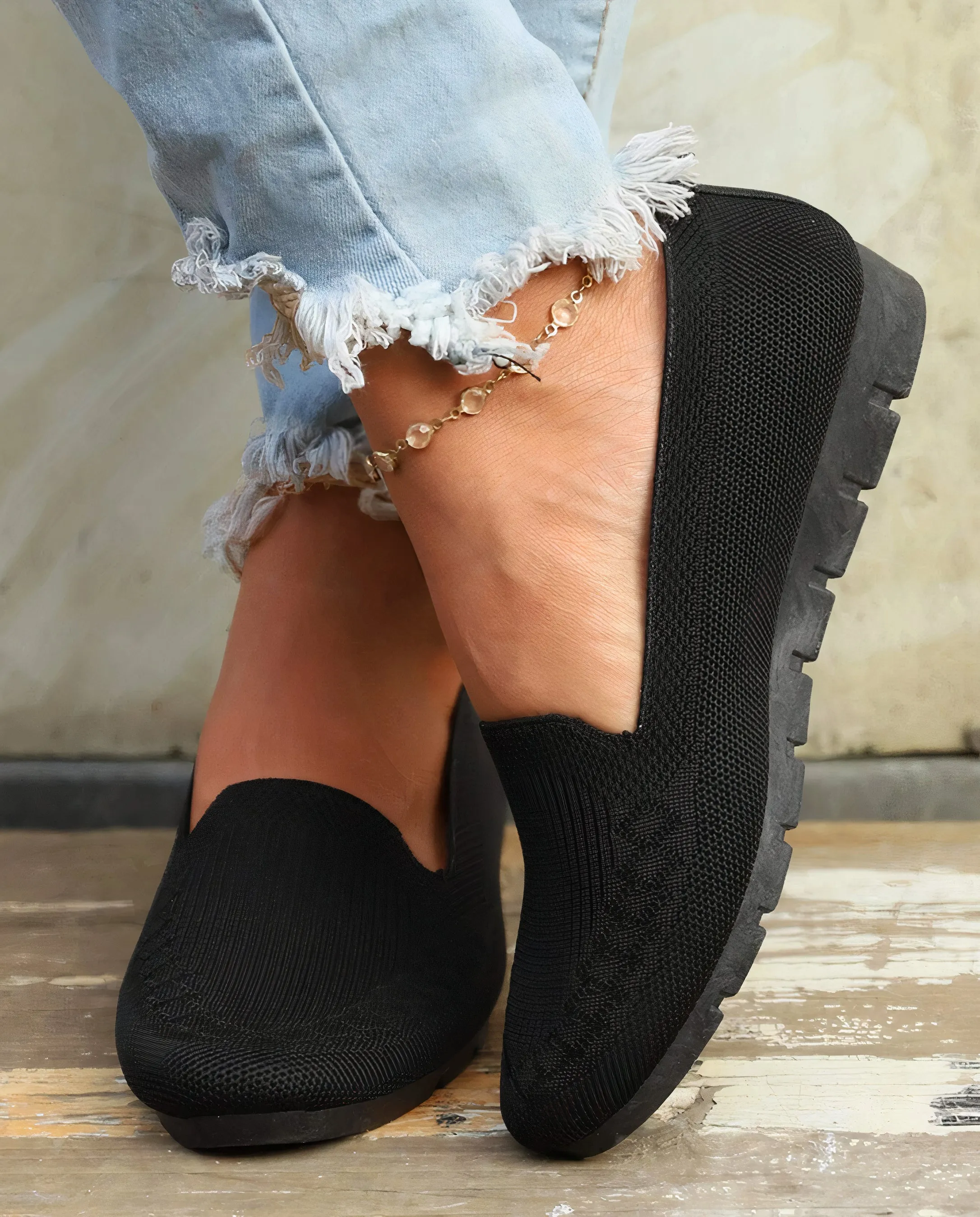 Lillian Mesh Loafers