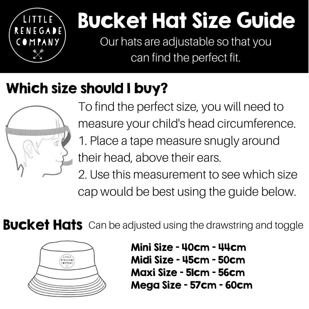 Little Renegade | Dino Party Reversible Bucket Hat