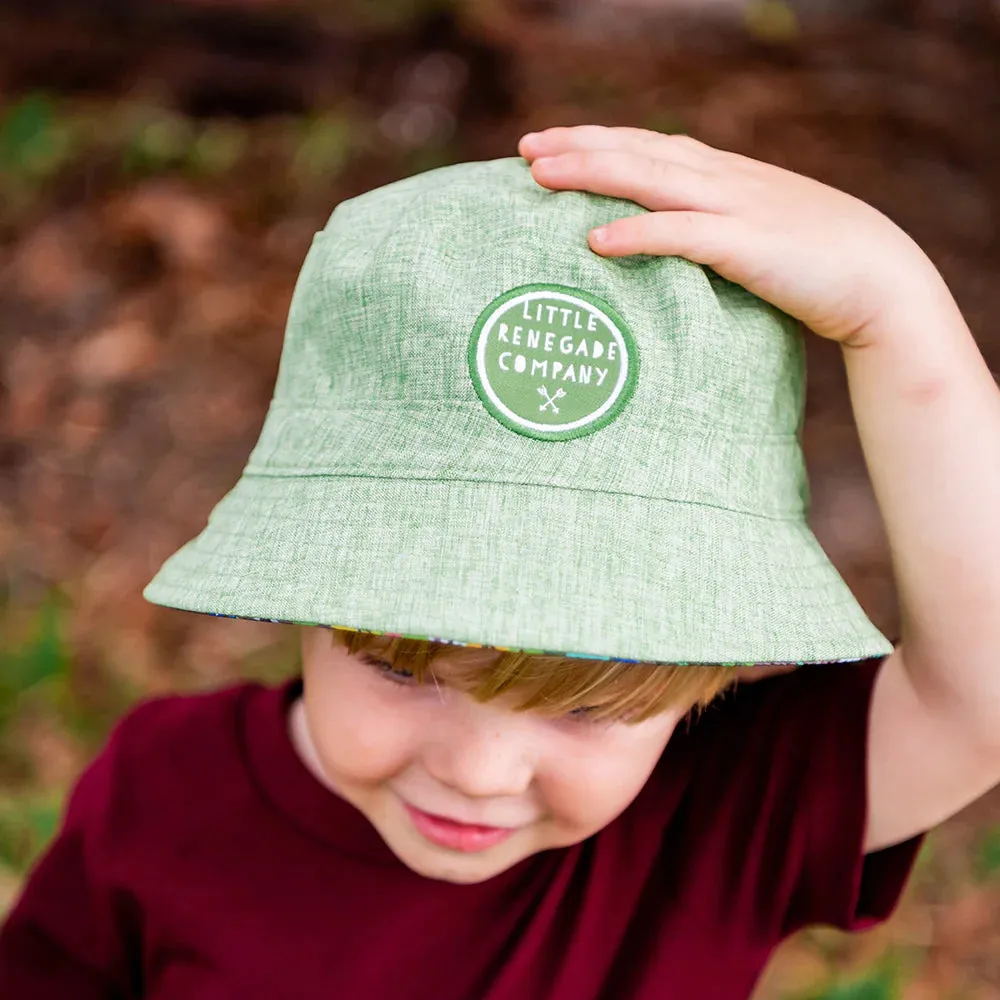 Little Renegade | Wheels N Roads Reversible Bucket Hat
