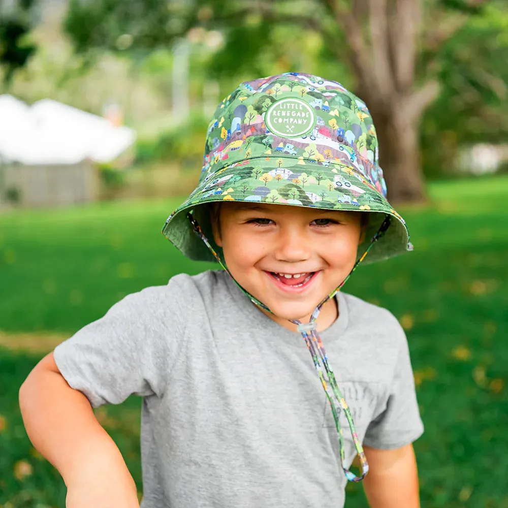 Little Renegade | Wheels N Roads Reversible Bucket Hat