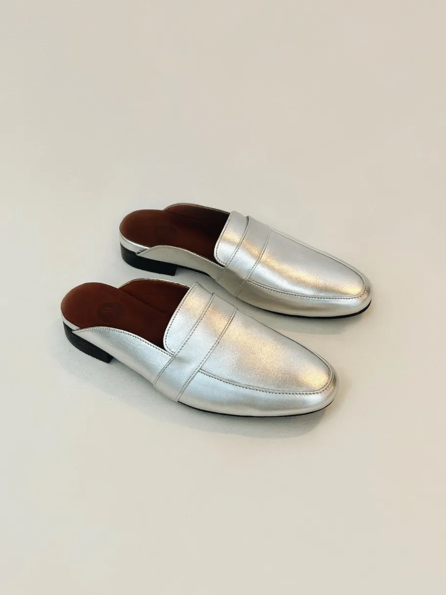 Loafer-Style Mules