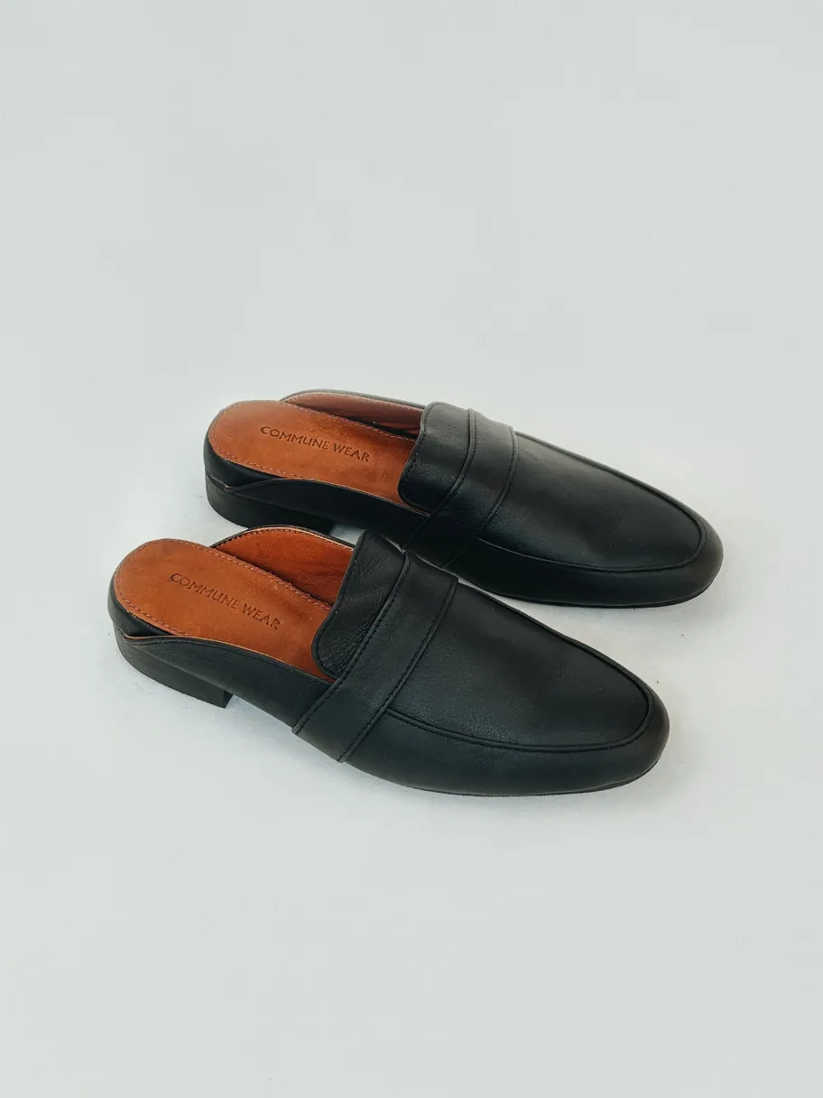 Loafer-Style Mules