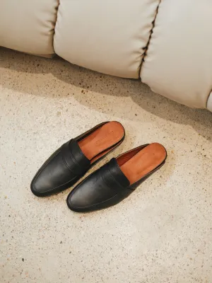 Loafer-Style Mules