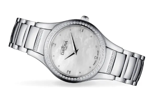 Lunastar Quartz Swiss-Made Silver Ladies Watch 16857315