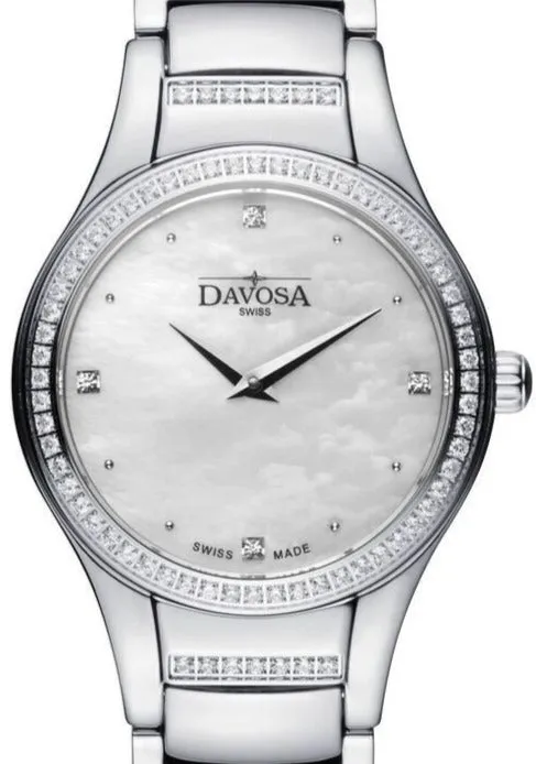 Lunastar Quartz Swiss-Made Silver Ladies Watch 16857315