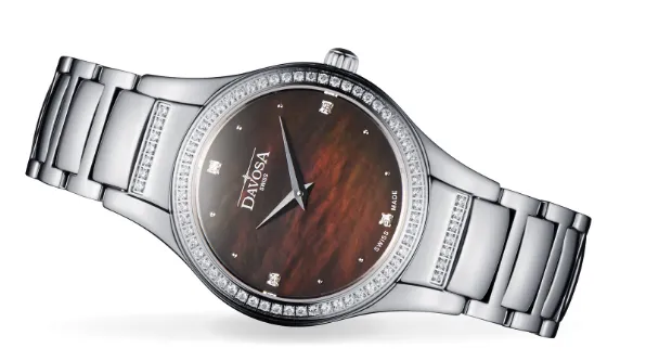 Lunastar Quartz Swiss-Made Silver Ladies Watch 16857365