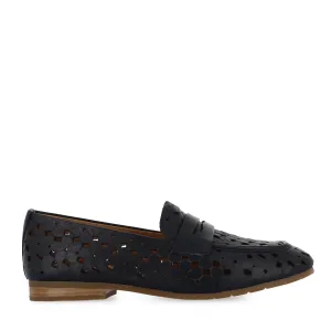 MADISH - NAVY LEATHER