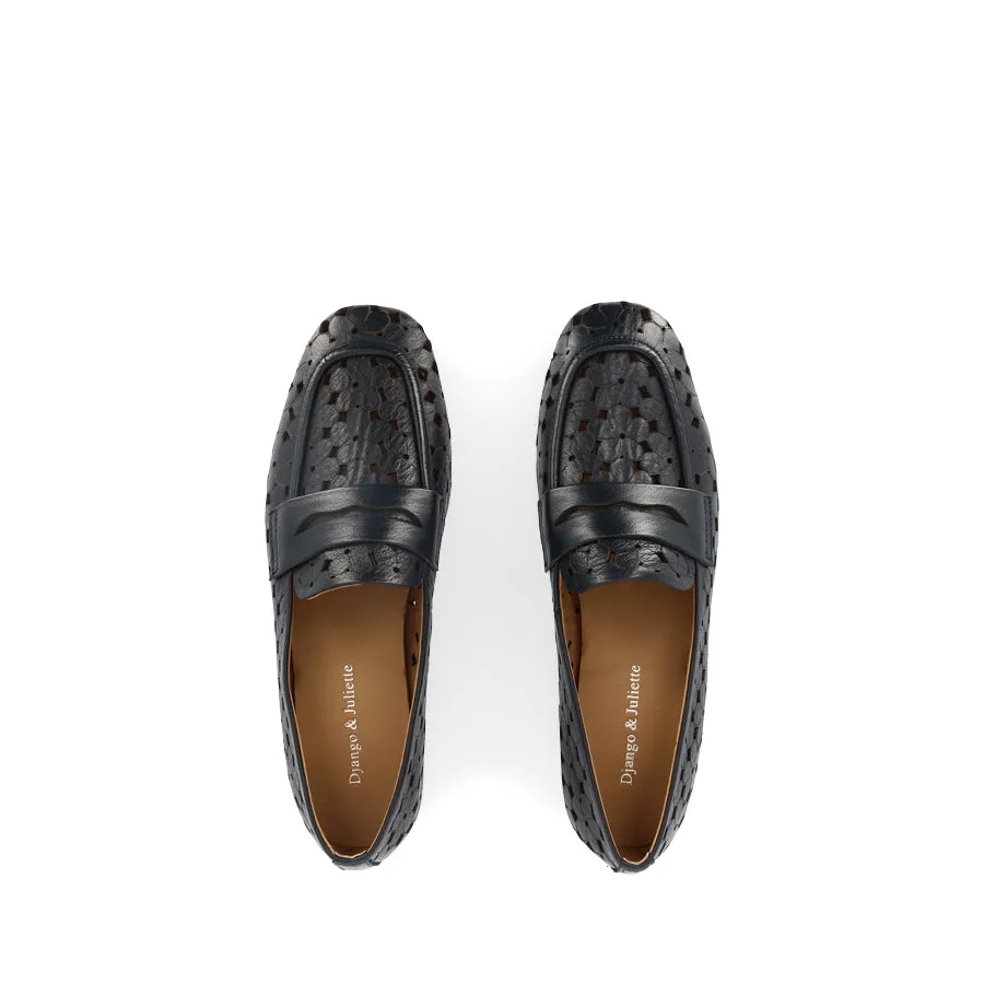 MADISH - NAVY LEATHER
