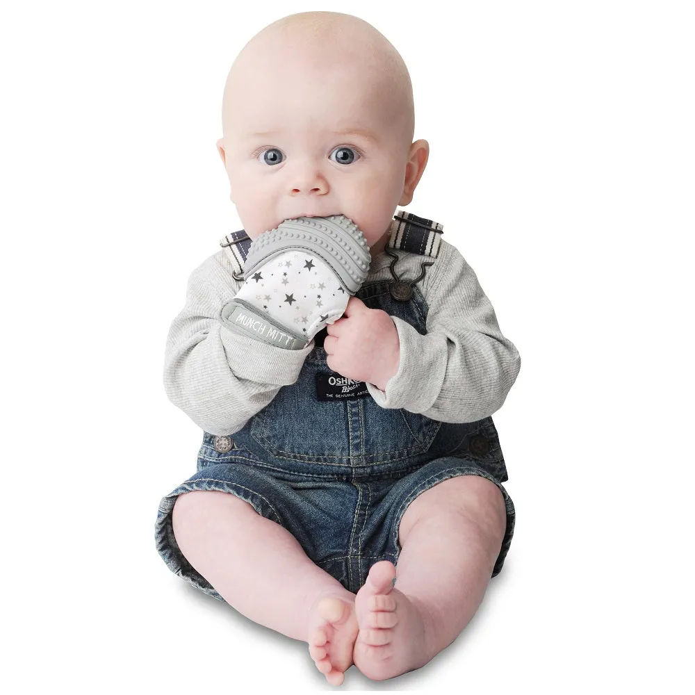 Malarkey Kids Munch Mitt (Grey Stars)