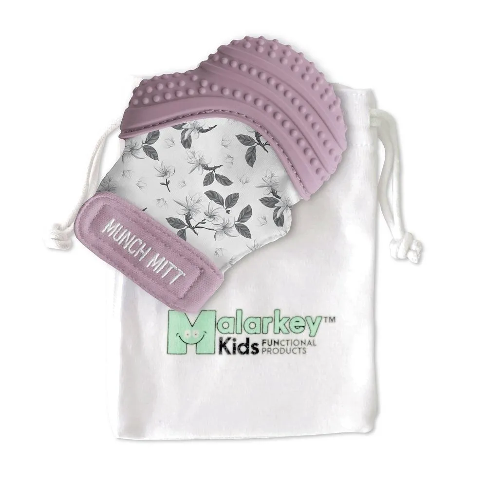 Malarkey Kids Munch Mitt (Lilac Bloom)