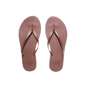 Malvados Lux Brunette Flip Flops