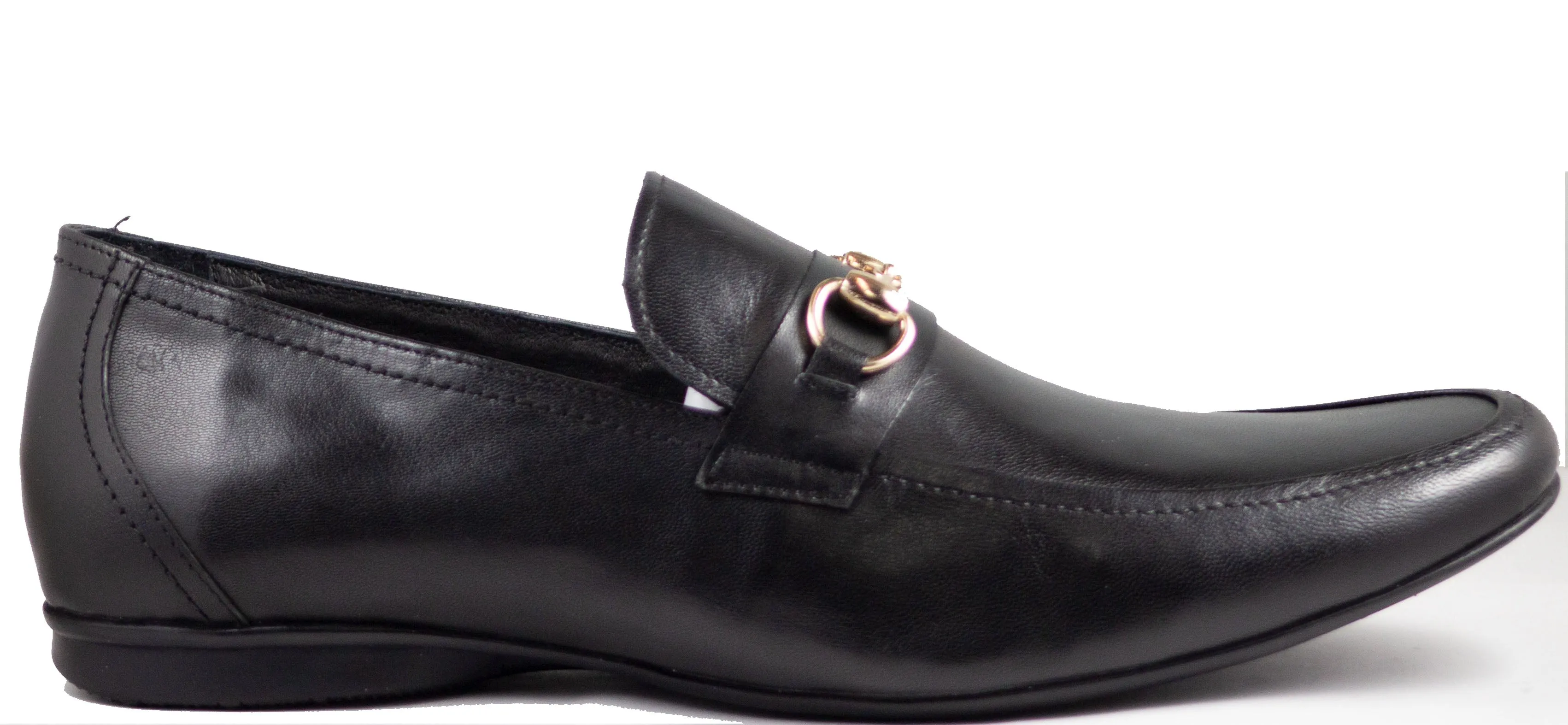 Mario Samello  Men's Leather Bit Loafer 132H16