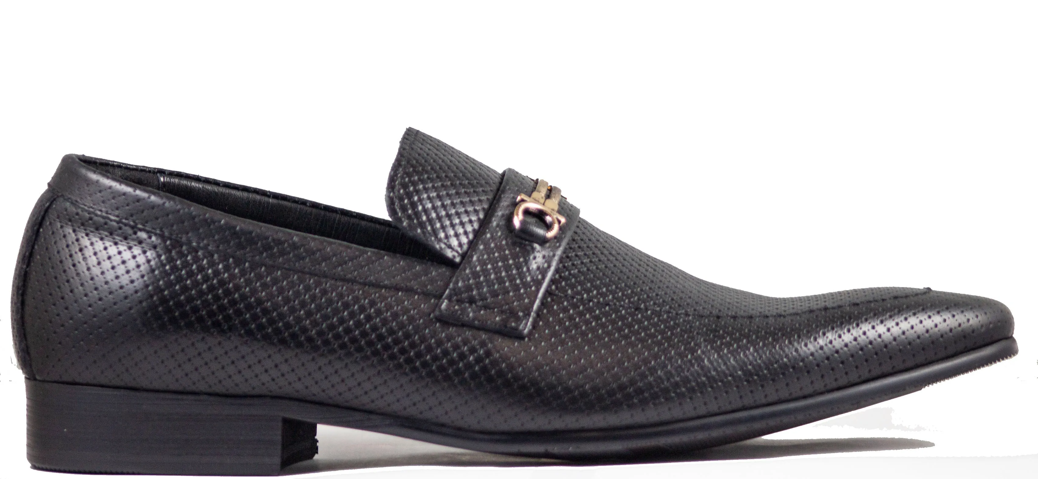 Mario Samello Men's Leather Bit Loafer 1406-C22
