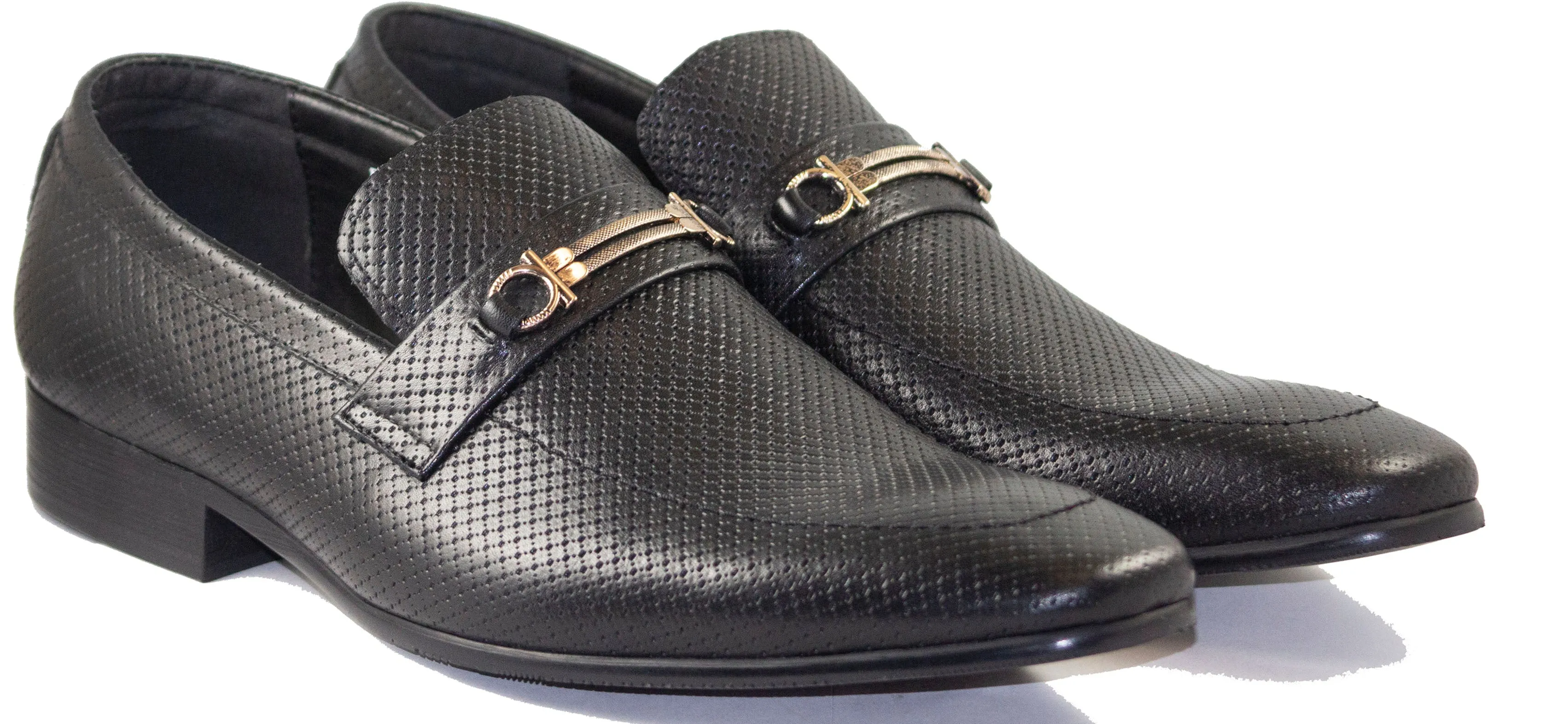 Mario Samello Men's Leather Bit Loafer 1406-C22