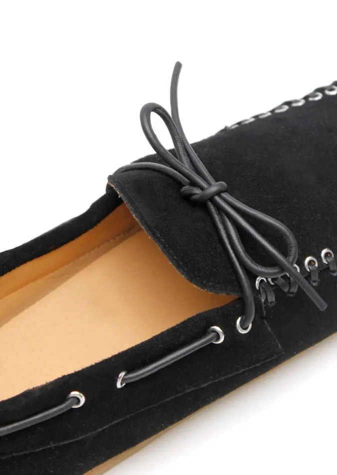 May Moccasin Black/Silver