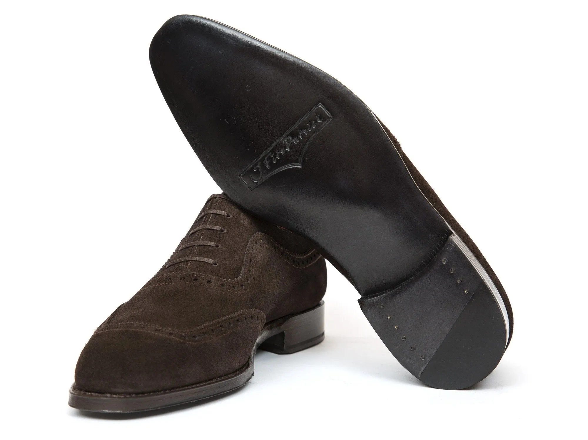 Medina - MTO - Bitter Chocolate Suede - LPB Last - Single Leather Sole