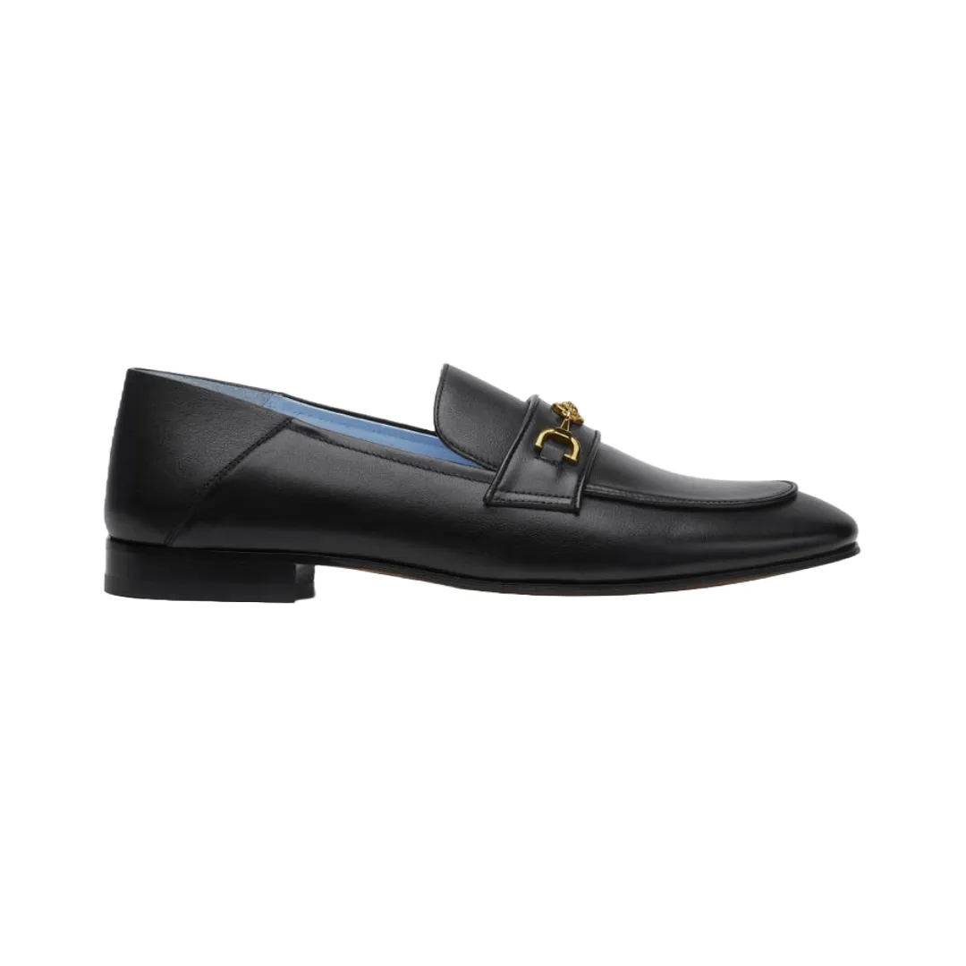 MEDUSA '95 LEATHER SLIPPERS BLACK GOLD