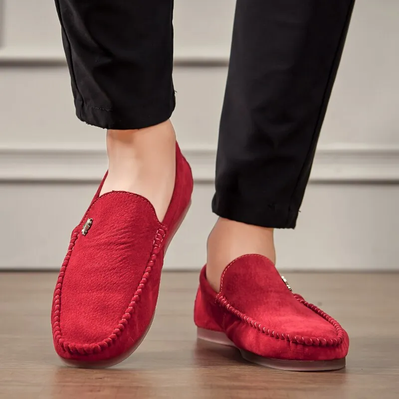 Men Loafers Moccasins Slip On Driving party Shoes