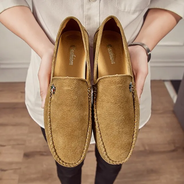 Men Loafers Moccasins Slip On Driving party Shoes