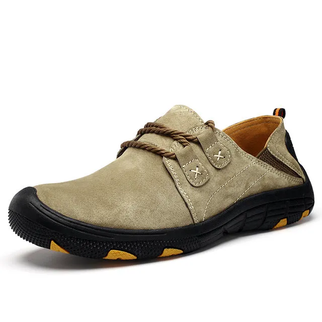 Men Sneakers Moccasins Men Business Office Lace-Up British Outdoor Breathable Walking Sneakers Big Size 47 48