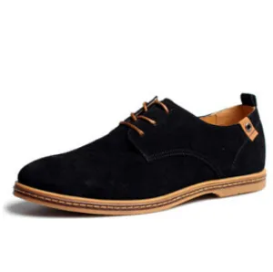 Men Suede Leather Shoes Zapatillas