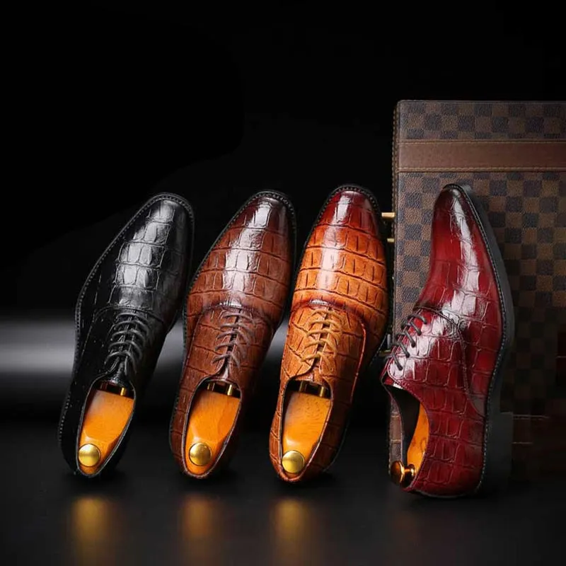 Men Wedding Brogue Oxfords Party Shoes