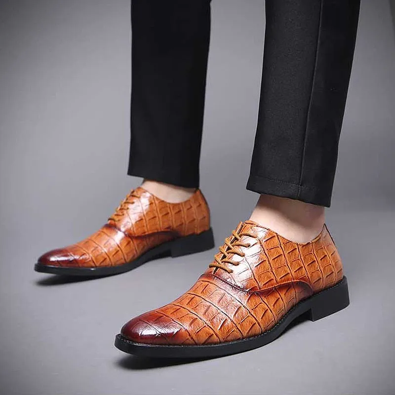 Men Wedding Brogue Oxfords Party Shoes